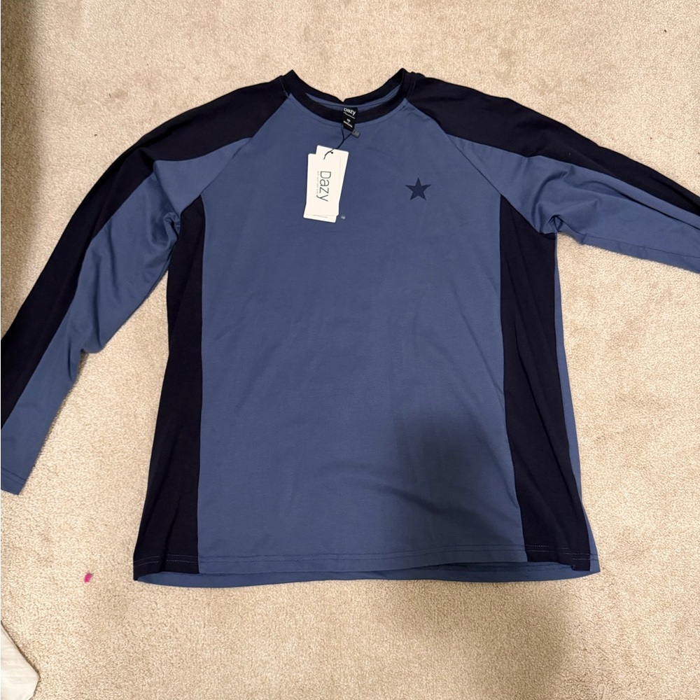 Dazy Navy/Blue Long Sleeve